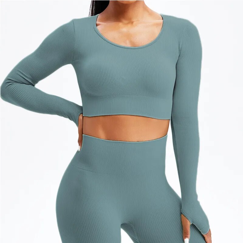 Women Seamless Gym Set