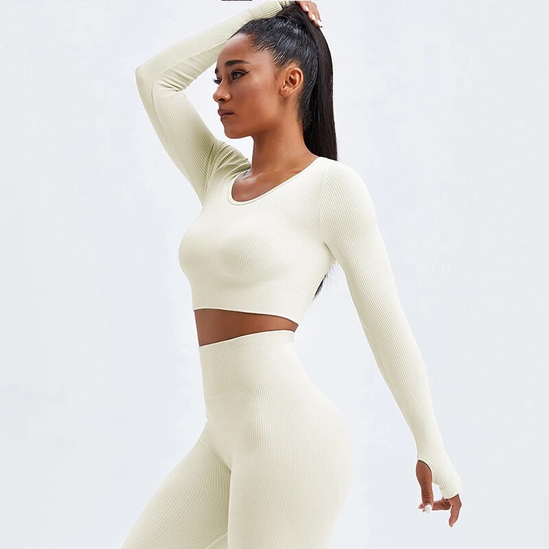 Women Seamless Gym Set