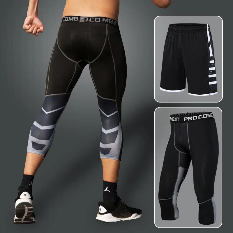 Shorts Fitness Tight Pants